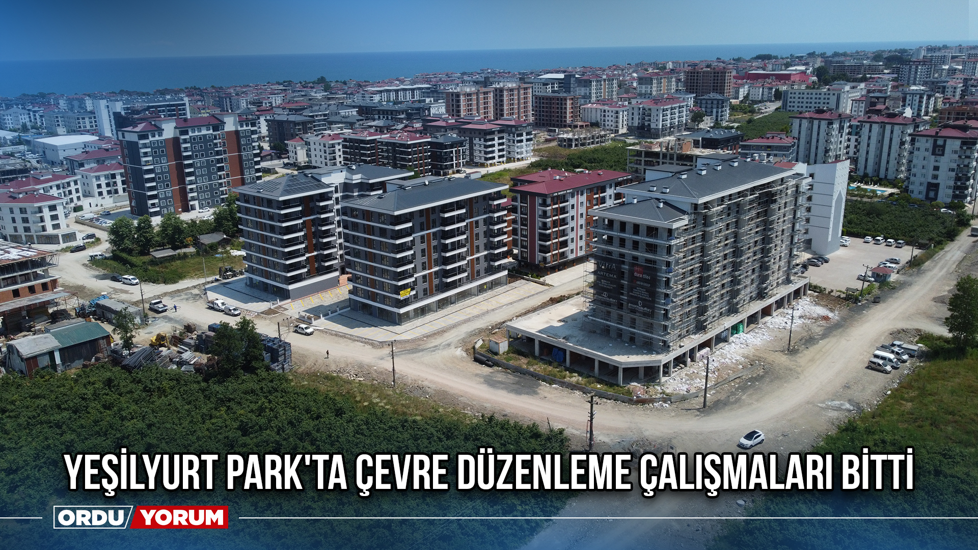 Yeşilyurt Park'ta Çevre Düzenleme Çalışmaları Bitti